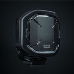 60W 10-32V 4950 lm SIBERIA X LED High-Beam Headlight, 10 cm (4"), IP68/69K, ECE R10, black, cool white light 5700K