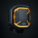 60W 10-32V 4950Lm SIBERIA X LED tālās gaismas lukturis 10 cm (4"), IP68/69K, ECE R10, melns, auksti balta gaisma 5700K