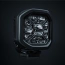 60W 10-32V 4950Lm SIBERIA X LED tālās gaismas lukturis 10 cm (4"), IP68/69K, ECE R10, melns, auksti balta gaisma 5700K