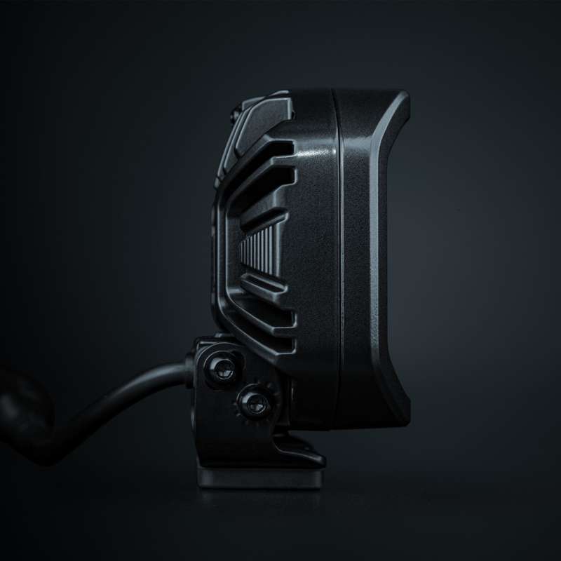 60W 10-32V 4950Lm SIBERIA X LED tālās gaismas lukturis 10 cm (4"), IP68/69K, ECE R10, melns, auksti balta gaisma 5700K