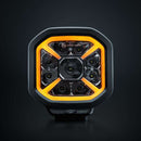 60W 10-32V 4950Lm SIBERIA X LED tālās gaismas lukturis 10 cm (4"), IP68/69K, ECE R10, melns, auksti balta gaisma 5700K