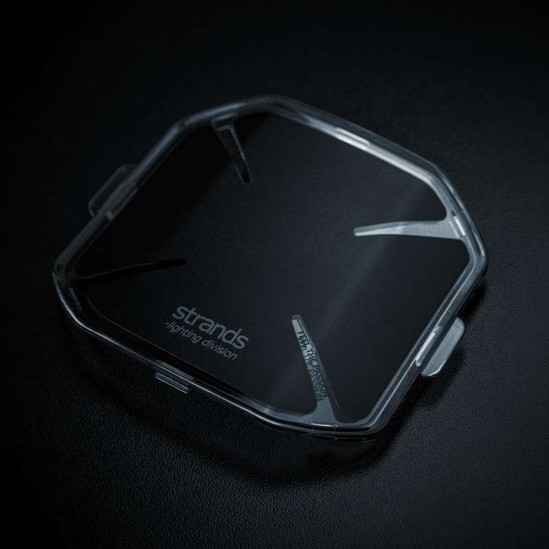 60W 10-32V 4950Lm SIBERIA X LED tālās gaismas lukturis 10 cm (4"), IP68/69K, ECE R10, melns, auksti balta gaisma 5700K