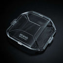 60W 10-32V 4950Lm SIBERIA X LED tālās gaismas lukturis 10 cm (4"), IP68/69K, ECE R10, melns, auksti balta gaisma 5700K