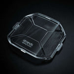 60W 10-32V 4950 lm SIBERIA X LED High-Beam Headlight, 10 cm (4"), IP68/69K, ECE R10, black, cool white light 5700K
