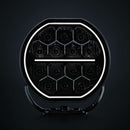 60W(6000Lm) 10-32V Big Energy 7" LED driving beam, white/orange, optimised beam, IP67/69K, cool white light 5700K