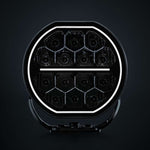 60W(6000Lm) 10-32V Big Energy 7” LED tālās gaismas lukturis, balts/oranžs, optimizēts kūlis, IP67/69K, auksti balta gaisma 5700K