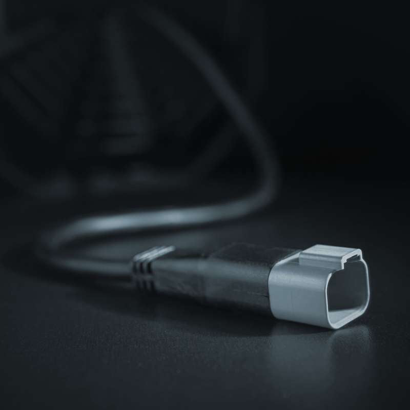 60W(6000Lm) 10-32V Big Energy 7" LED driving beam, white/orange, optimised beam, IP67/69K, cool white light 5700K