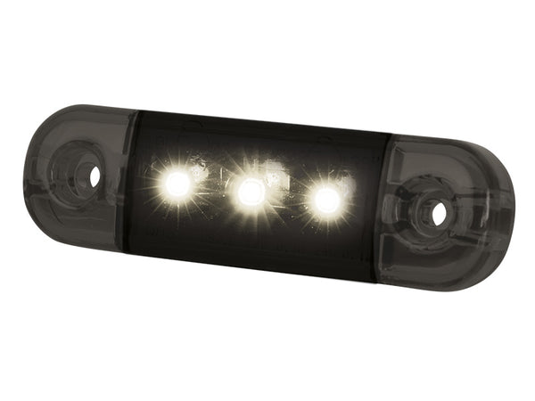 STRANDS 12-24V 3 LED лампы, белый свет, IP66/68, 84.00 x 24.00 x 10.40mm, провод 1m