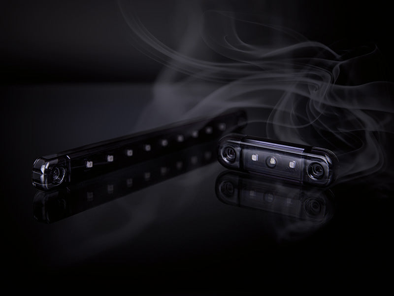 STRANDS 12-24V 3 LED лампы, белый свет, IP66/68, 84.00 x 24.00 x 10.40mm, провод 1m