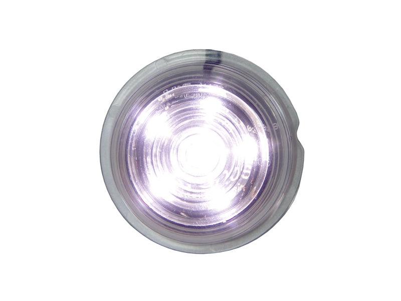 12-24V STRANDS (Sweden) Viking 6 LED Side Light, IP66, 68, ECE R7, ECE R10, ø 70.00 x 33.00 mm, white, 3-year warranty
