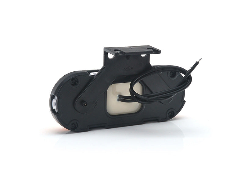 12-24V STRANDS LED markeringsljus, 220mm, \ip66/68, ECE R91, R3, ECE R10, orange