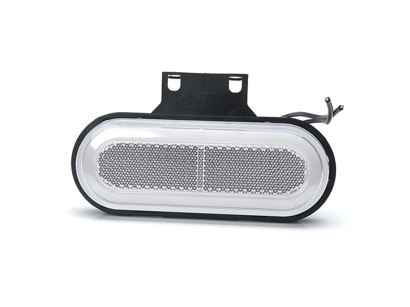 12-24V STRANDS Position LED-strålkastare, IP66/68, ECE R7, R3, ECE R10, 124,00 x 49,00 x 20,00mm, vit