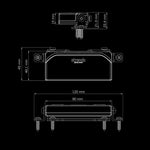 Strands Unity Ultra Flat Duo LED — фонарь заднего хода и сигнальный фонарь, 9 Вт, 10–48 В, IP68/IP69K