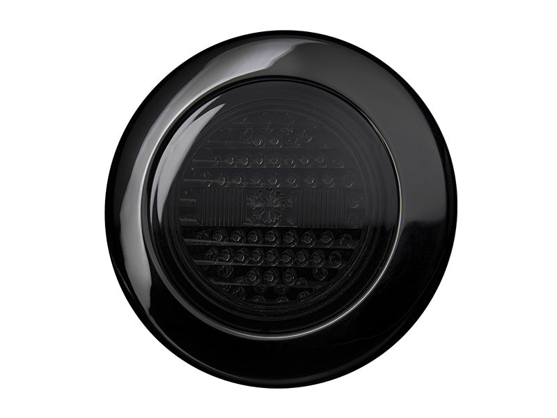 Светодиодный фонарь STRANDS (Швеция) 10–30 В, IP67, ⌀ 155,00 × 49,00 мм, кабель 2,5 м, ECE R7, EMC, ECE R10, гарантия 3 года