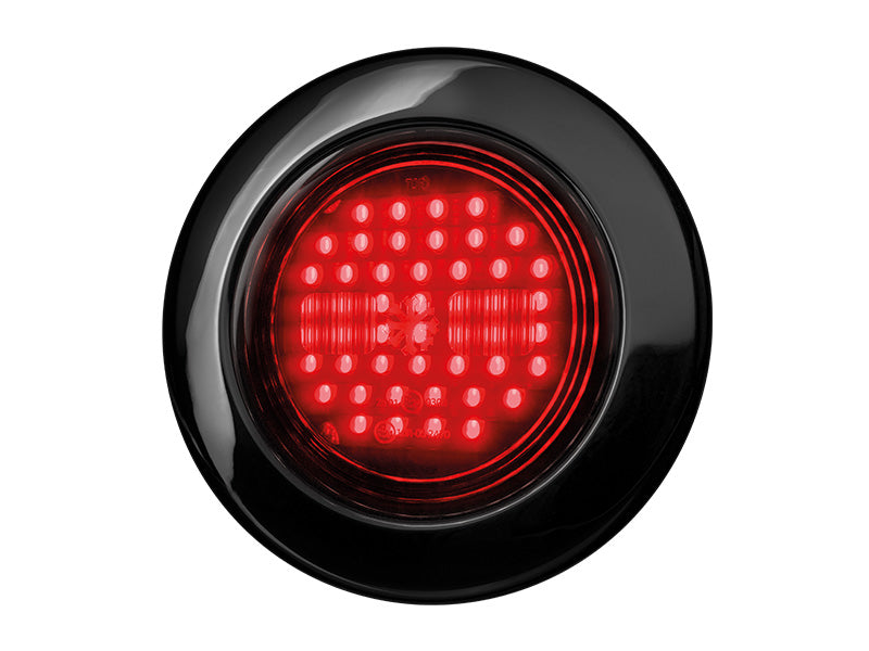 10-30V STRANDS(Zviedrija) LED lukturis, IP67, ⌀ 155.00 x 49.00mm, vads 2.5m, ECE R7 EMC ECE R10, garantija 3 gadi