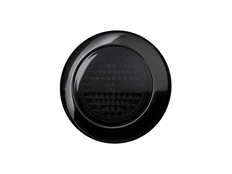 10-30V STRANDS DARK KNIGHT IZE LED pööratav udutulelatern, IP67, ECE R23, R38, ECE R10, 2.5m, ø 155.00 (162.30) x 15.30 (49.00) mm