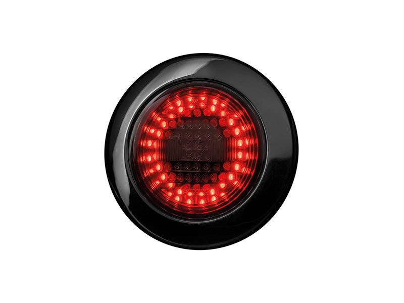 10-30V STRANDS DARK KNIGHT IZE LED pööratav udutulelatern, IP67, ECE R23, R38, ECE R10, 2.5m, ø 155.00 (162.30) x 15.30 (49.00) mm