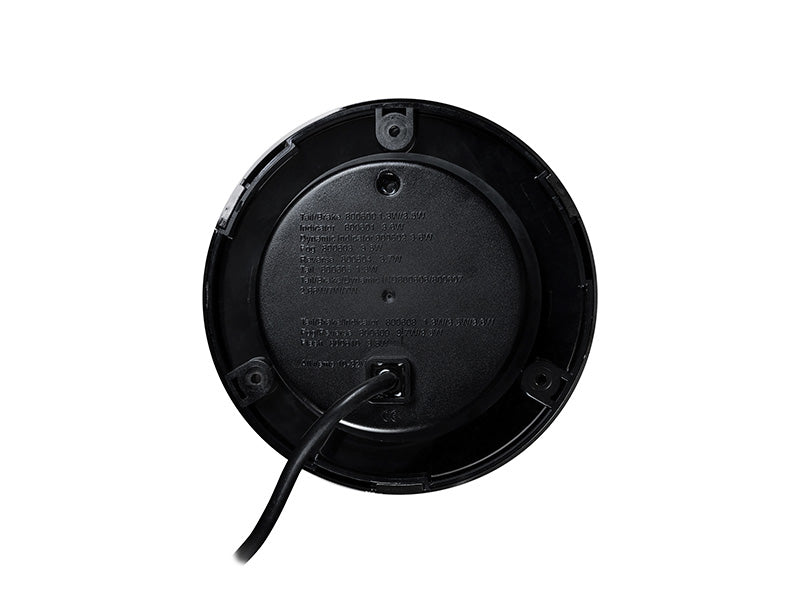 10-30V STRANDS (Sweden) DARK KNIGHT IZE LED reverse fog light, IP67, ECE R23, R38, ECE R10, 2.5 m, ø 155.00 (162.30) x 15.30 (49.00) mm, 3-year warranty