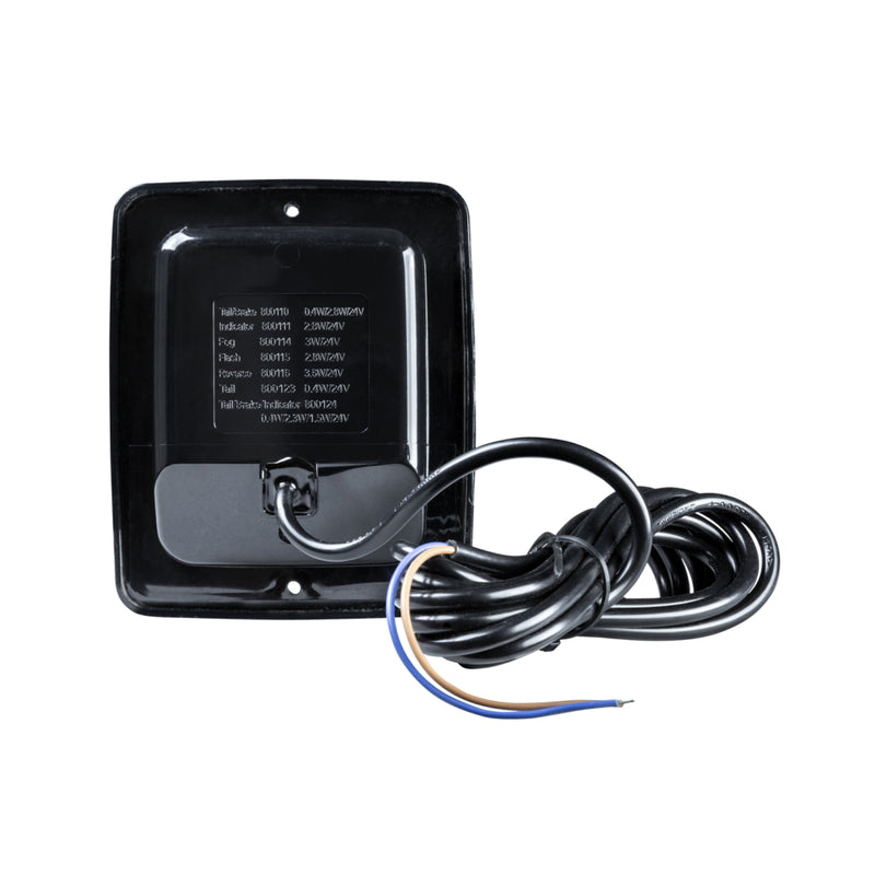 24V STRANDS(Zviedrija) LED lukturis, IP66, 110.00 x 130.00 x 45.00mm, vads 2.5m, ECE R6. ECE R7, ECE R10, garantija 3 gadi