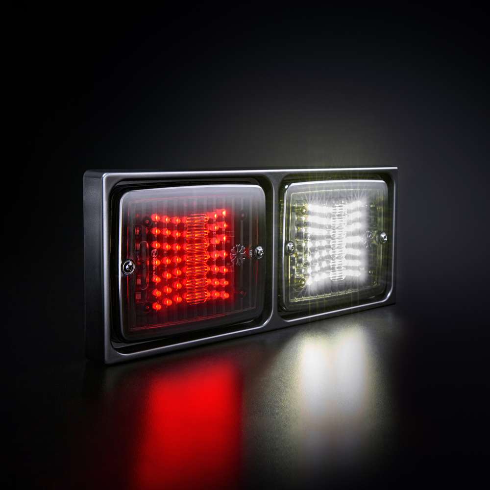 Strands IZE LED montāžas rāmis 2 lukturiem horizontāls 302 mm