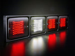 STRANDS IZE LED lamp 4X Square, 597.00 x 131.50 x 25.00mm