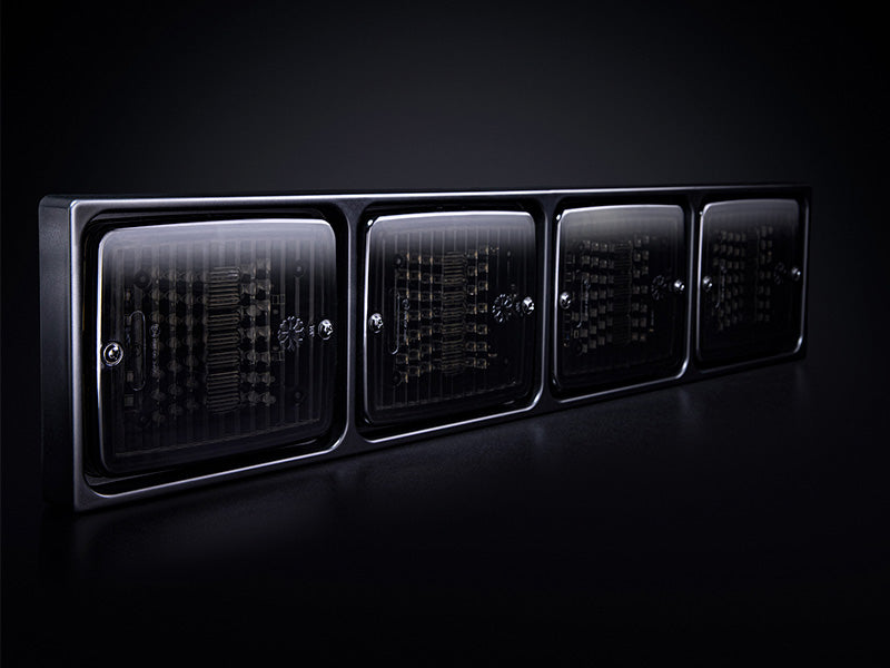 STRANDS IZE LED lamp 4X Square, 597.00 x 131.50 x 25.00mm