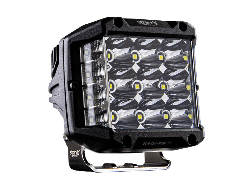 STRANDS – LED work light, 61 W / 6920 lm, IP69K, 136×109×90 mm