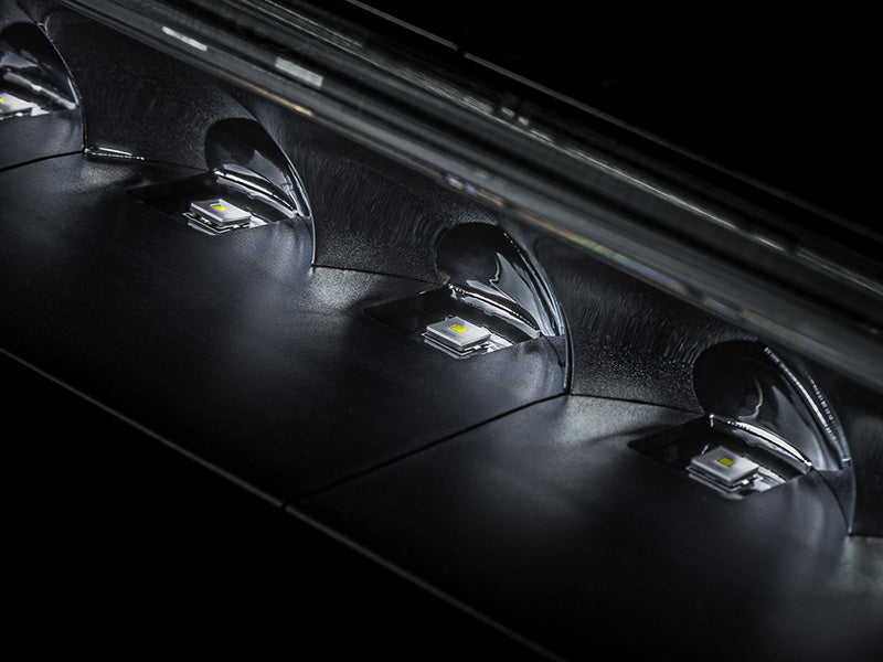 400W(29600Lm) 10-30V STRANDS(Zviedrija) LED garais papildlukturis, IP67/69K, EMC ECE R10, 562,00 x 76,00 x 71,50 mm, vads 2.5m, 22", garantija 3 gadi, auksti balta gaisma 6000K