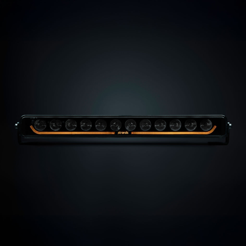 S-809169_10-36V 115W(13000Lm) STRANDS LED papildlukturis, IP68 / IP69K, melns, auksti balta gaisma 5000K