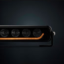 10-36V 115W(13000Lm) STRANDS LED auxiliary lamp, IP68/IP69K, black, cool white light 5000K