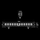 10-36V 115W(13000Lm) STRANDS LED auxiliary lamp, IP68/IP69K, black, cool white light 5000K