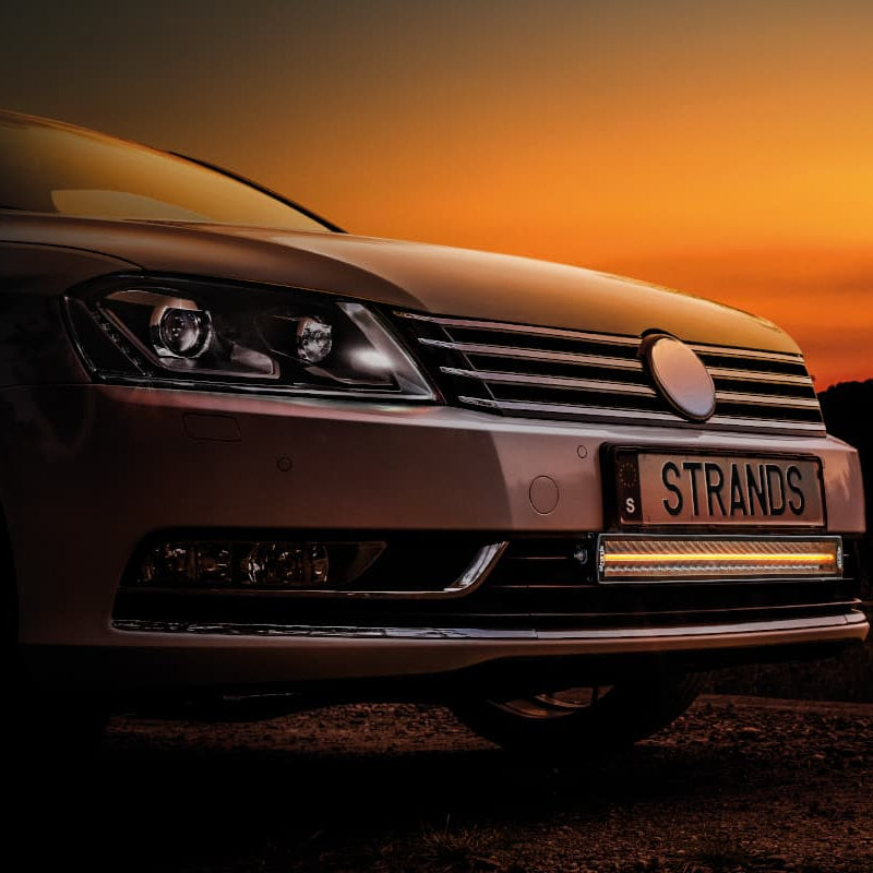 STRANDS 60W 4800Lm 10-40V LED papildlukturis, IP6769K, 205.00 x 76.00 x 71.60mm, vads 500mm, 8"