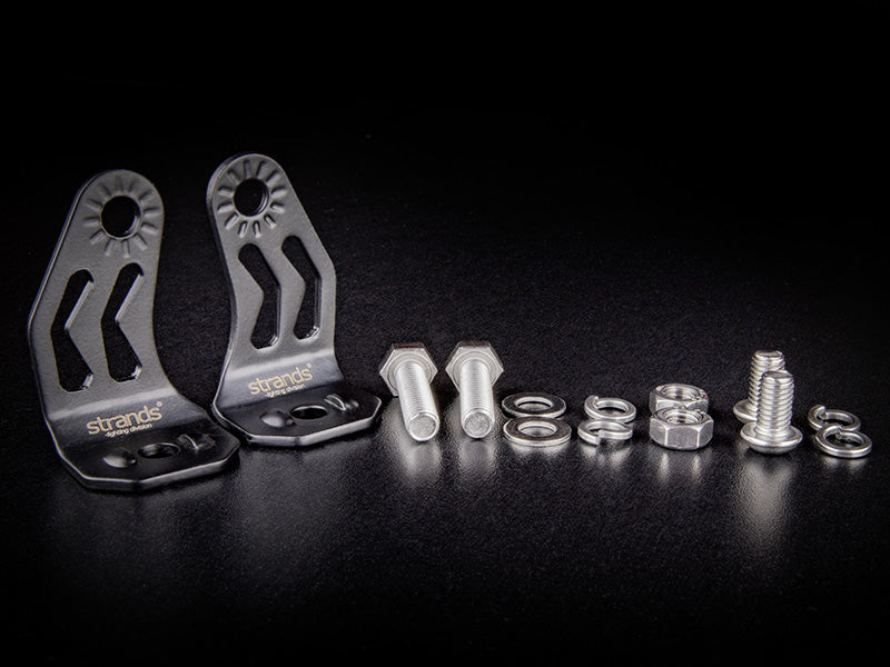 60W 8000Lm 10-40V STRANDS(Zviedrija) LED papildlukturis, IP6769K, ECE R112 EMC ECE R10,  307.00 x 76.00 x 71.60mm, vads 500mm, 12", garantija 3 gadi, aquksti balta gaisma 6000K