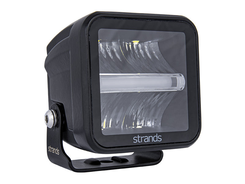 STRANDS 40W(4800Lm) 9-32V LED arbetsbelysning, IP67/69K, 72,00 x 72,00 x 72,00mm, kabel 500mm