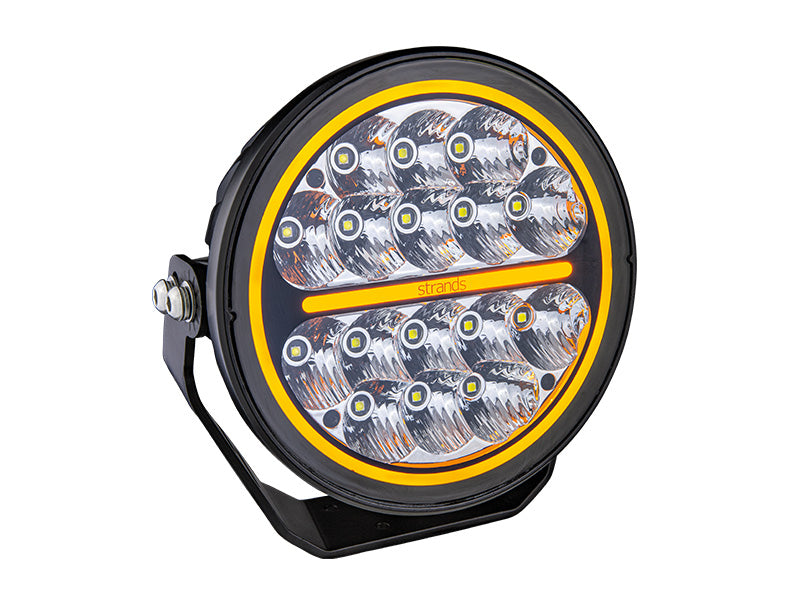 80 Вт (9600 лм) 9–32 В STRANDS (Швеция) Светодиодный рабочий фонарь LED NIGHT, IP67/69K, ⌀ 178,00 × 78,20 мм, шнур 500 мм, гарантия 3 года, холодно-белый свет 6000 К
