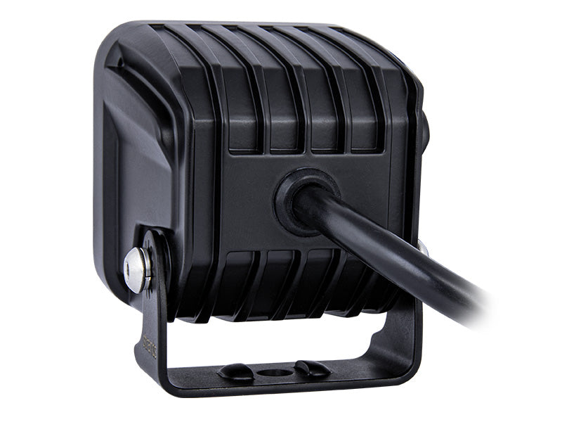 40W(4800Lm) 9-35V STRANDS(Zviedrija) LED darba lukturis, IP67/69K, EMC ECE R10, 72.00 x 72.00 x 72.00mm, vads 500mm, garantija 3 gadi, auksti balta gaisma 6000K