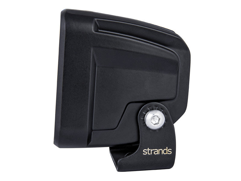 40W(4800Lm) 9-35V STRANDS(Zviedrija) LED darba lukturis, IP67/69K, EMC ECE R10, 72.00 x 72.00 x 72.00mm, vads 500mm, garantija 3 gadi, auksti balta gaisma 6000K