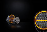 STRANDS 80W (6720Lm) 9-32V LED-strålkastare, IP67/69K, ⌀ 178,00 x 78,20mm, kabel 500mm