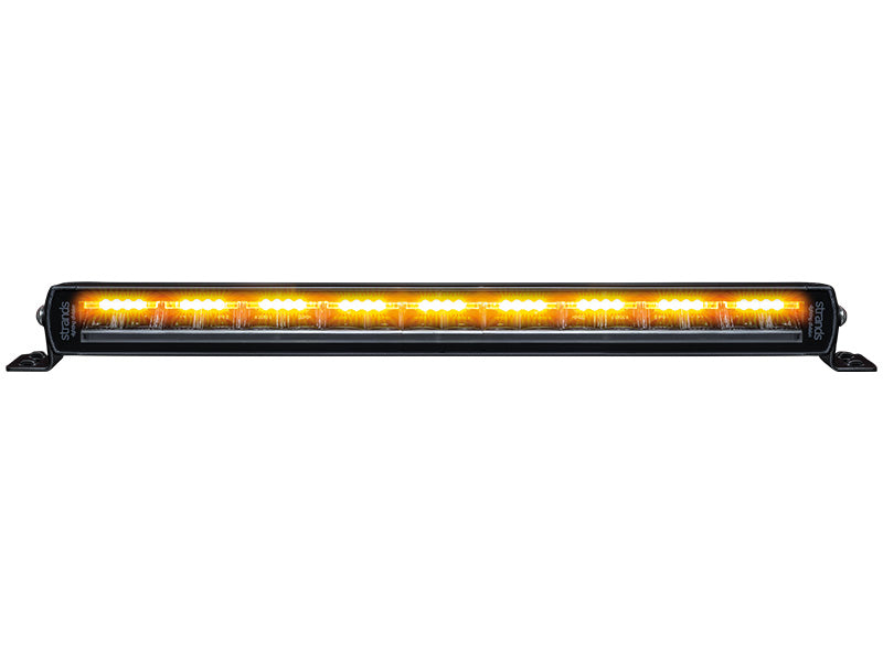 90W(7560Lm) 9-35V STRANDS(Zviedrija) LED brīdinājuma gaisma, IP67/69K, CE R7, R112, R65 EMC ECE R10, 504,60 x 45,00 x 55,00 mm, vads 2.5m, 20", garantija 3 gadi, auksti balta gaisma 6000K