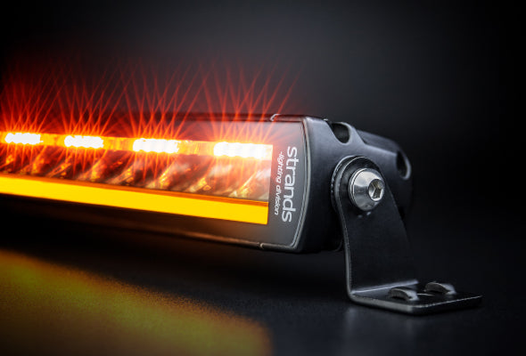 STRANDS 150W(12000Lm) 9-35V LED long warning/main beam, IP67/69K, 810.60 x 45.00 x 55.50mm mm, cable 2.5m, 32"