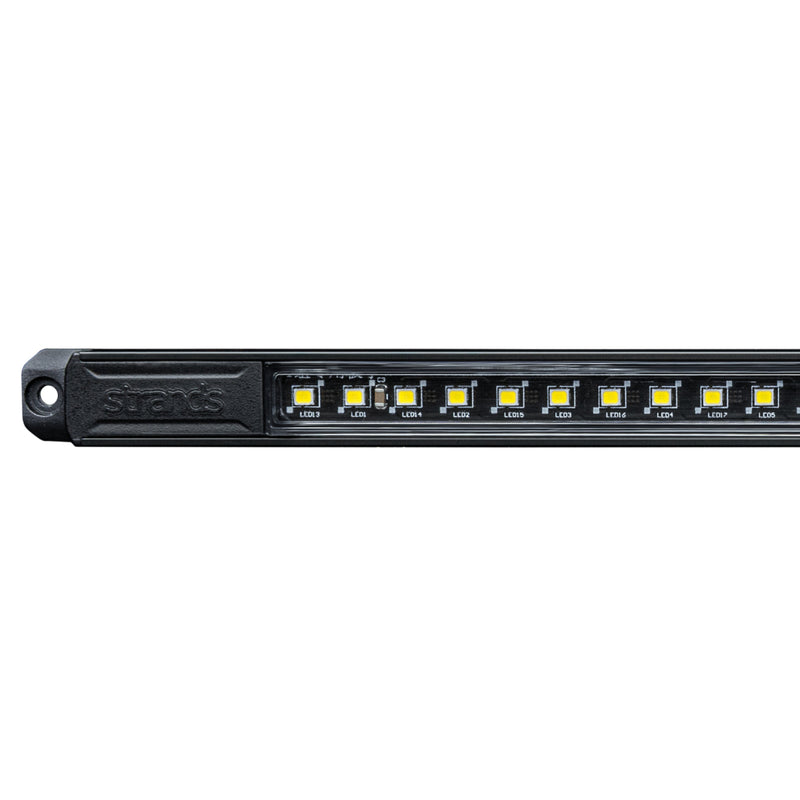 STRANDS UNITY 19.2W(2590Lm) 10-30V LED long auxiliary light, IP67, ECE R10, 953.00 x 16.00 x 8.00mm, cable 2m