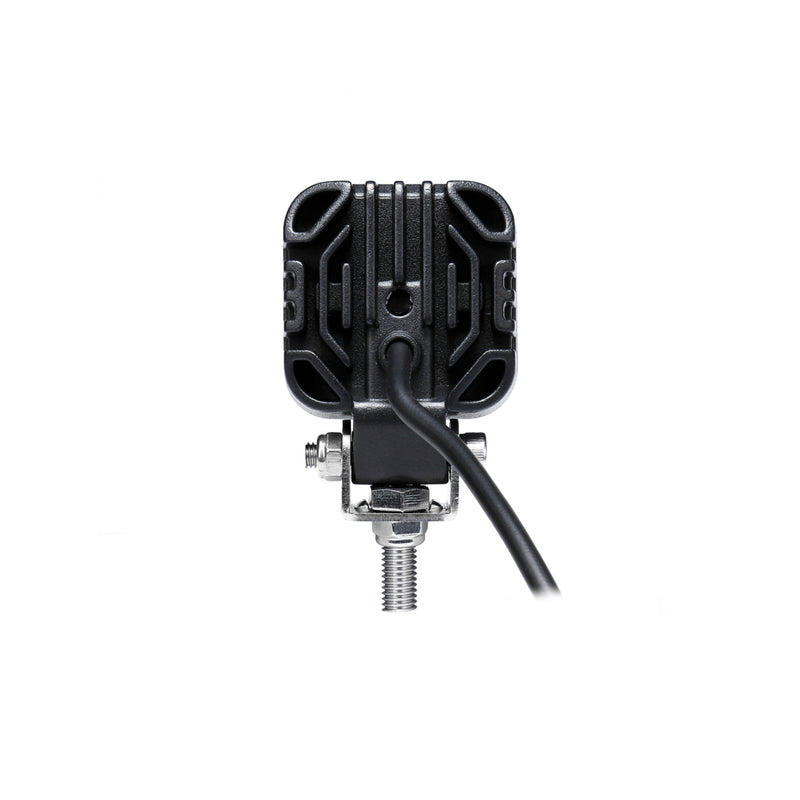 12W(1520Lm) 10-32V  STRANDS(Zviedrija) UNITY LED darba lukturis, IP68, EMC ECE R10,  52.00 x 67.00 x 26.00mm, vads 500mm, garantija 3 gadi, auksti balta gaisma 6000K