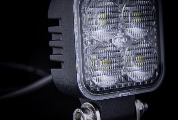 STRANDS UNITY 12W(1520Lm) 10-32V LED arbetsbelysning, IP68, 52,00 x 67,00 x 26,00mm, kabel 500mm