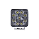 54W(6187Lm) 9-32V STRANDS(Zviedrija) UNITY  LED darba lukturis, IP67/69, 101.00 x 101.00 x 45.00mm, vads 520mm, garantija 3 gadi, auksti balta gaisma 6000K