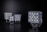 STRANDS UNITY 92W(15000Lm) 9-32V LED arbetsbelysning, IP69, 110,00 x 110,00 x 57,00mm, kabel 500mm