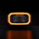 FOR9T LIGHT POD DRIVING LIGHT 4″ 10-48V 40W 4500Lm gabarītgaismas, IP69K, ECE R10, auksti balta gaisma 5700K