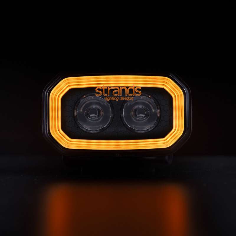 FOR9T LIGHT POD DRIVING LIGHT 4″ 10-48V 40W 4500Lm gabarītgaismas, IP69K, ECE R10, auksti balta gaisma 5700K
