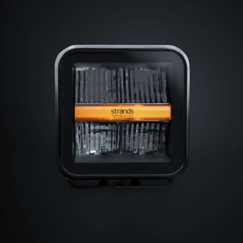 SIBERIA XP QUBE 38W(3150Lm)  10-32V LED darba lukturis, melns, auksti balta gaisma 5700K