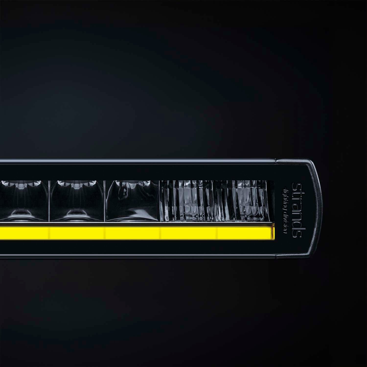12-24V 50W LED papildlukturis SIBERIA XP SR LED BAR 12″, dzeltena/balta gaisma, auksti balta gaisma 5700K