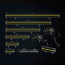 SIBERIA 17W 19150Lm XP DR LED линейный светильник 32″ (81 см), IP68/69K, ECE R148 (R7), R149 (R112), ECE R10, холодный белый свет 5700K